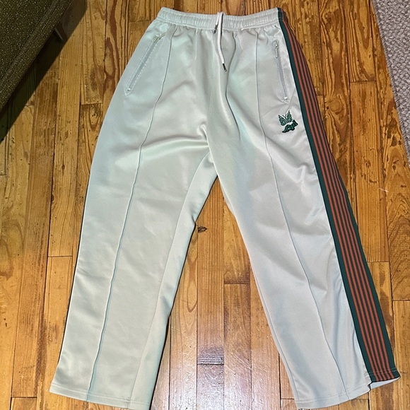 Needles AIPL Stylish Men's Sweatpants with Stripes - Picture 1 of 11